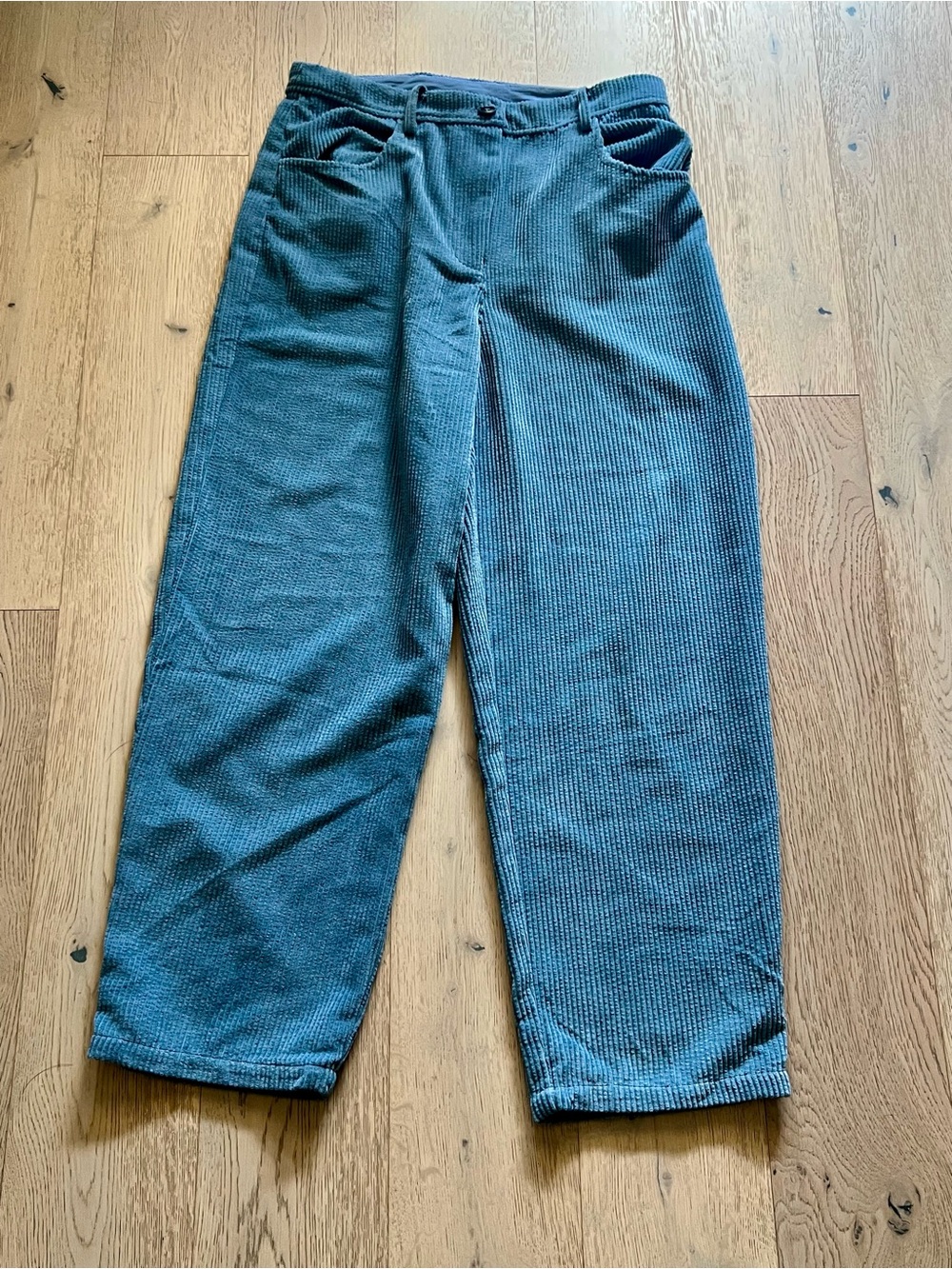 Current Air Blue Corduroy Women’s Trousers